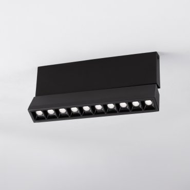 Nova Luce Pad - Deckenleuchte - 27,5 x 4 x 12,2 cm - 15W LED inkl. - schwarz