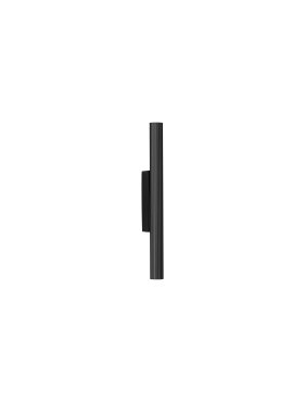 Nova Luce Paron - wandleuchte - 2,5 x 30 x 7 cm - 11W LED inkl. - Sand schwarz