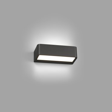 Faro Takua - Wandleuchte - 20 x 10,3 x 5,5 cm - 10W LED inkl. - IP65 - dunkelgrau