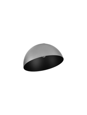 Nova Luce Onia - Deckenleuchte - Ø 50 x 31 cm - metallisch und Sand schwarz