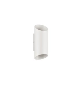 Nova Luce Nocta - Außenwandleuchte - 9,6 x 24 x 10 cm - 9W LED inkl. - IP54 - Sand Weiß