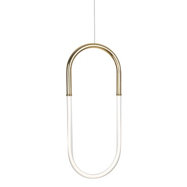 Maxlight Olivia - Hängeleuchte - 33 x 180 cm - 15W LED inkl - gold