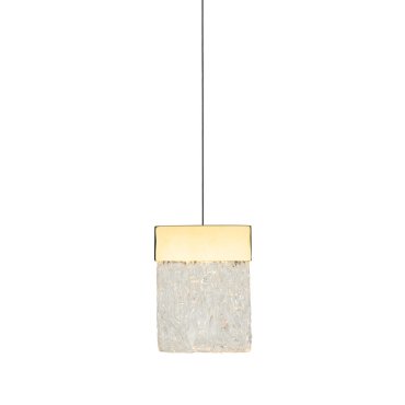 Maxlight Vetro - Pendelleuchte - 13 x 13 x 180 cm - 4.5W dimmbare LED inkl - gold
