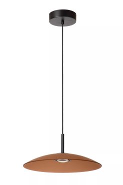 Lucide Menga - Pendelleuchte - Ø 40 x 150 cm - 12W dimmbare LED inkl - bernsteinfarben