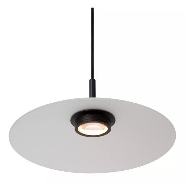 Lucide Menga - Pendelleuchte - Ø 40 x 150 cm - 12W dimmbare LED inkl - opal