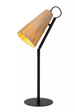 Lucide Bensen - Tischleuchte - 16 x 20,3 x 51,5 cm - natur