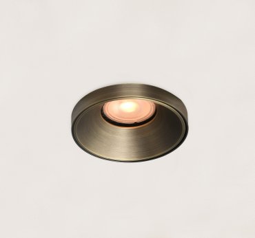 Artdelight Malmo - einbauspot - Ø 85 mm, Ø 75 mm einbaumaß - antikbronze