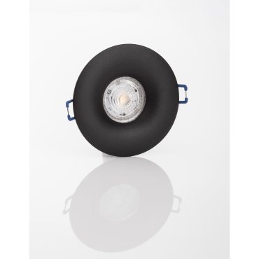 Nova Luce Redo - Einbaustrahler - Ø 98 mm, Ø 65 mm Einbaugröße - sandschwarz