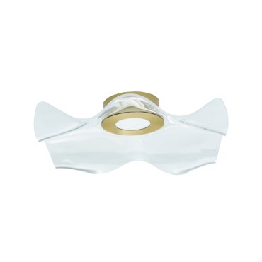 Nova Luce Siderno - Deckenleuchte - 50 x 50 x 20 cm - 31W LED inkl. - gold