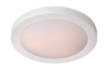 Lucide Fresh - Deckenleuchte - Ø 27 x 9 cm - IP44 - weiß