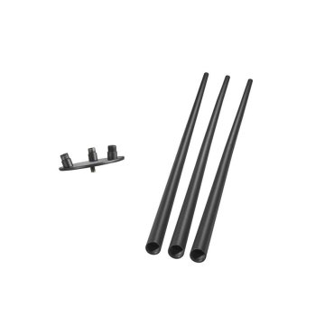 Nordlux Kettle Tripod 100 - Ständer für Kettle 22 und 36 Lampenschirme - 36,7 x 32 x 102,9 cm - schwarz