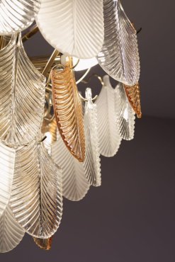 Maxlight Arwena - Pendelleuchte - Ø 50 x 125 cm - gold