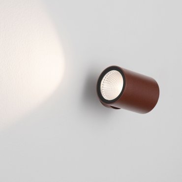 Nova Luce Jackie - Außenwandleuchte - Ø 6 x 8 x 8 cm - 3W LED inkl. - IP65 - corten