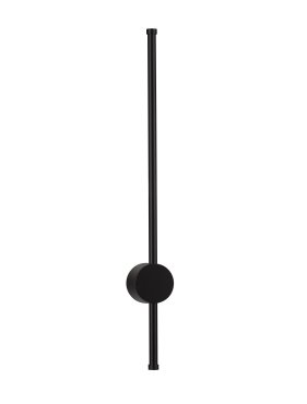 Nova Luce Ridge - Außenwandleuchte - 1,6 x 65 cm - 12W LED inkl. - IP65 - Sand schwarz