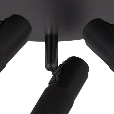 Searchlight Handlebar - Aufbaustrahler 3L - Ø 34 x 15,5 cm - 7W LED inkl. - schwarz
