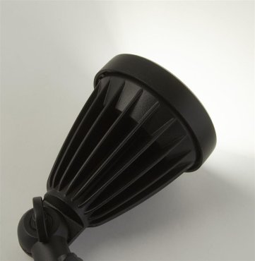 Searchlight Spikey II - Bodenstrahler auf Erdspieß - 14 x 46 cm - 12W LED inkl. - IP54 - schwarz
