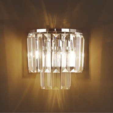 Maxlight Monaco - Wandleuchte - 18 x 11 x 19 cm - Chrom