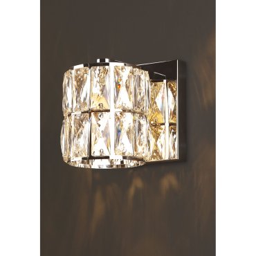 Maxlight Diamante - Wandleuchte - 12 x 13 x 13,5 cm - Chrom