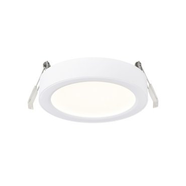 Nordlux Sóller 12 - deckenleuchte - Ø 12,9 x 2,5 cm - 7,5W dimmbar LED inkl. -  IP44 - weiß