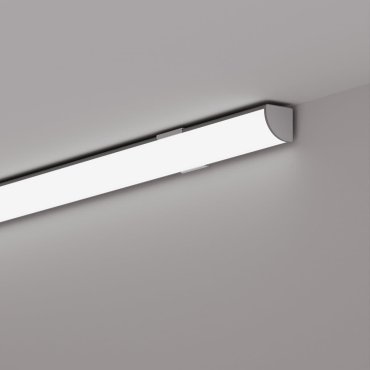KLUS KOPROMA - Eck-LED-Profil - 1,6 x 1,6 cm - eloxiertes Silber