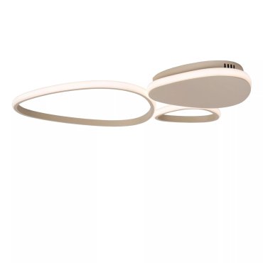 Lucide Samling - Deckenleuchte - 62 x 43 x 4 cm - LED 30W dimmbar inklusiv - taupe