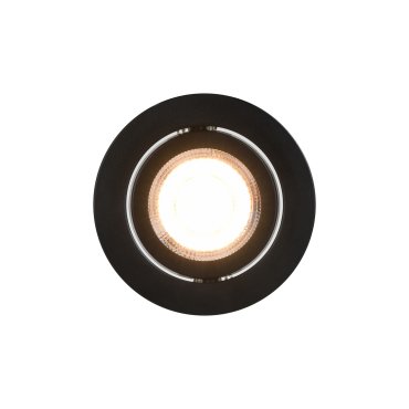 Nordlux Monolo - einbauspot - Ø 82 mm, Ø 68 mm einbaumaß - 3 Stufen dimmbar - 4,8W LED inkl. - schwarz