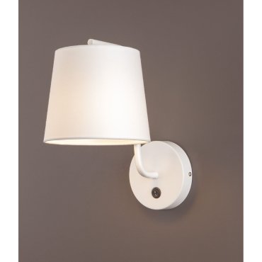 Maxlight Chicago - Wandleuchte mit Schalter - 20 x 29 x 32 cm - weiß