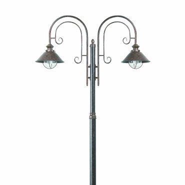 Faro Nautica - Laternenpfahl - 108 x 18,5 x 225 cm - IP33 - rostbraun