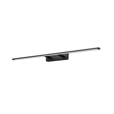 Nova Luce Livia - Wandleuchte - 96 x 14 x 6 cm - 30W LED inkl. - IP44 - schwarz