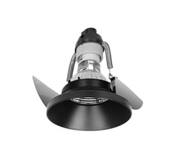 Nova Luce Zelmira - Einbaustrahler - Ø 82 mm, Ø 75 mm Einbaugröße - schwarz