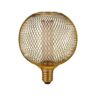 Searchlight Deco LED - Ø 12 x 15 cm - E27 - 3,5W dimmbar - 1800K - gold
