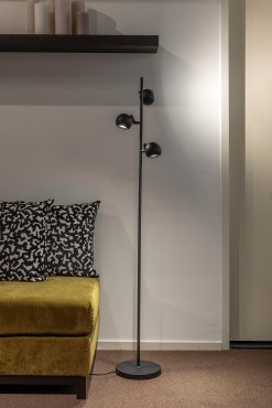 Artdelight Bolero - Stehleuchte - Ø 25 x 160 cm - schwarz