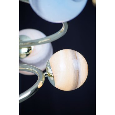 Maxlight Cosmos - Pendelleuchte - Ø 64 x 117 cm - gold