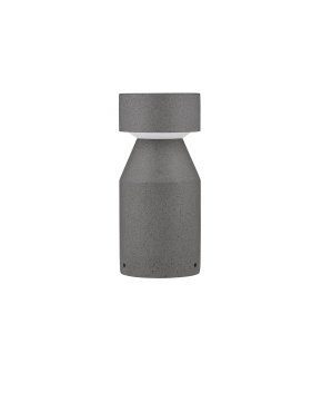 Nova Luce Lua - Gartenpfosten - Ø 16 x 35,5 cm - 12W LED inkl. - IP65 - schwarz