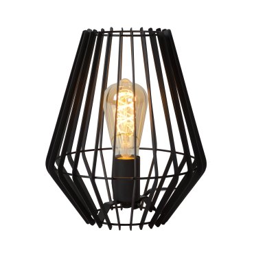 Lucide Reda - Tischleuchte - Ø 23,5 x 26 cm - schwarz