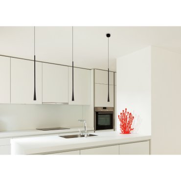 Maxlight Coffee 40 - Hängeleuchte - Ø 3 x 140 cm - 7W LED inkl. - schwarz
