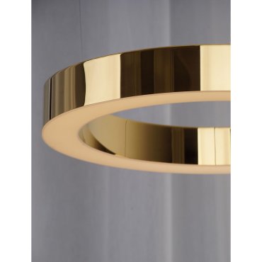 Maxlight Luxury - Pendelleuchte - Ø 110 x 250 cm - 67W dimmbare LED inkl - gold