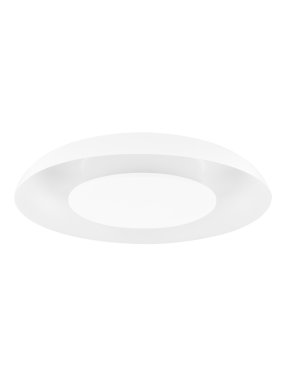 Nova Luce Epos - Deckenleuchte - Ø 40 x 6 cm - 24W dimmbar LED inkl. - Sand Weiß