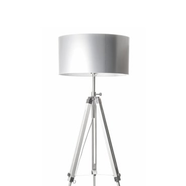 Artdelight Jewel - Stehleuchte - 150 cm - weiß und chrom