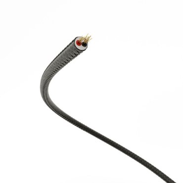 Creative Cables - Textilkabelrolle für max. 48V und 2A - pro Meter - schwarz