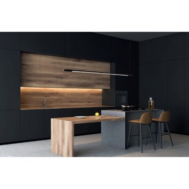 Maxlight Organic - Hängeleuchte - 150 x 3 x 140 cm - 26W LED inkl - schwarz