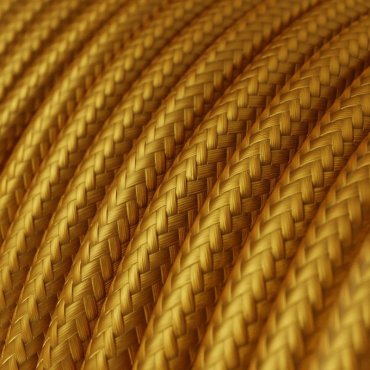 Creative Cables - Textilkabel - pro 100 cm - gold