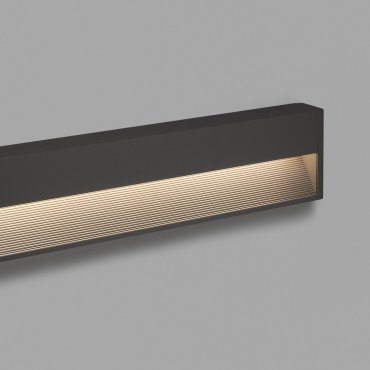 Faro Grada - Wandleuchte - 60 x 4,6 x 12,8 cm - 12W LED inkl. - IP54 - dunkelgrau