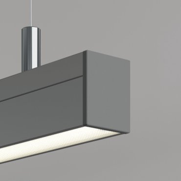 Klus 4050 - LED-Profil - 3,7 x 5,02 cm - silber eloxiert