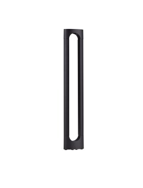 Nova Luce Dira - Gartenleuchte - 11,5 x 65 x 5 cm - 6W LED inkl. - IP65 - dunkel anthrazit