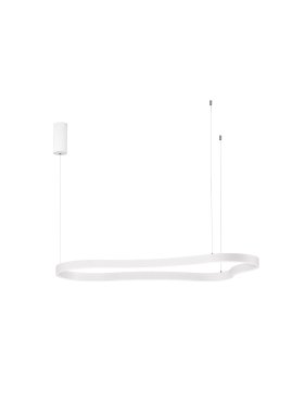 Nova Luce Dussa - Hängelampe - 66 x 150 x 120 cm - 61W dimmbar LED inkl. - sandweiß