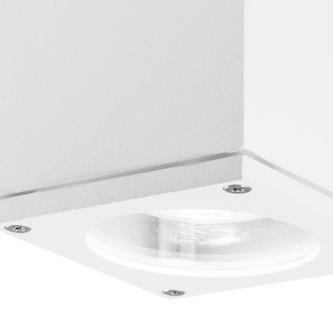 Nova Luce Cerise - Außen-Deckenleuchte - 8,6 x 8,6 x 9 cm - IP54 - weiß