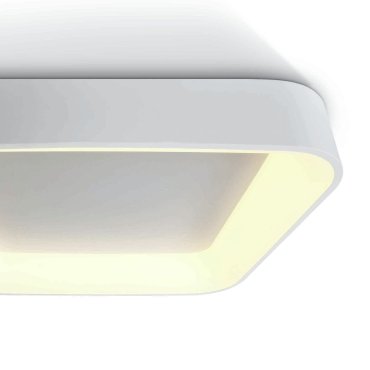 ONE Light LED Dekorative Plafo - Deckenleuchte - 60 x 60 x 11 cm - 50W LED inkl. - weiß