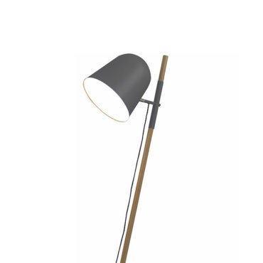 Artdelight Sensa - Stehleuchte - 150 cm - schwarz und hellbraun