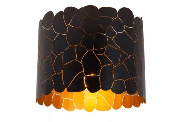 Lucide Almelo - Deckenleuchte - Ø 25,5 x 22 cm - schwarz